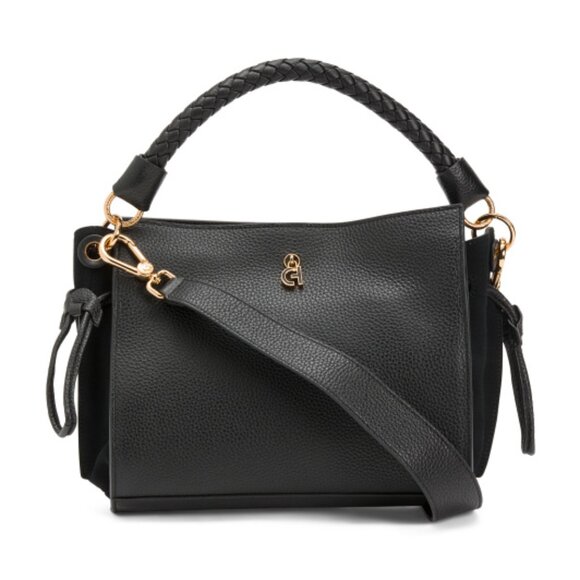 COLE HAAN Leather Charissa Shoulder Bag - Picture 1 of 4